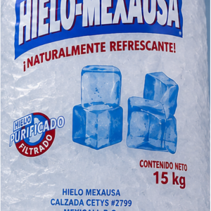Bolsa de hielo de 15 kgs.